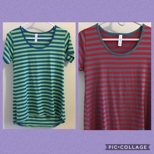 NWOT Bundle of 2 LuLaRoe Classic Tee